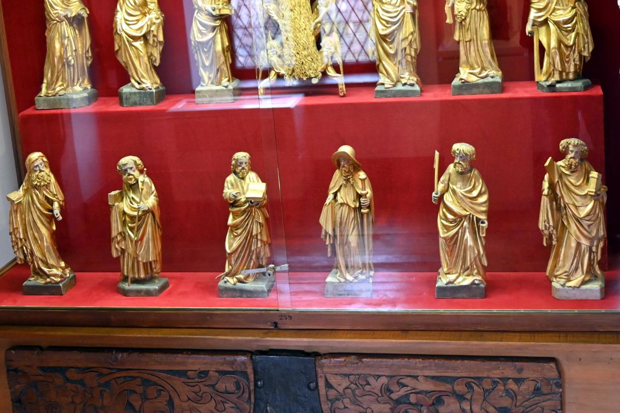 Hl. Maria Magdalena mit den zwölf Aposteln, Straßburg, Musée de l’Œuvre Notre-Dame (Frauenhausmuseum), um 1420–1430, Bild 2/4