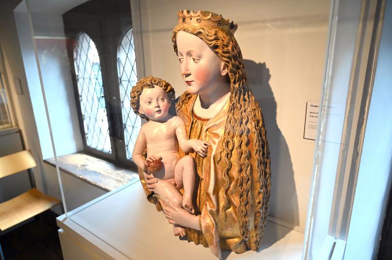 Maria mit Kind, Straßburg, Musée de l’Œuvre Notre-Dame (Frauenhausmuseum), um 1460, Bild 2/5