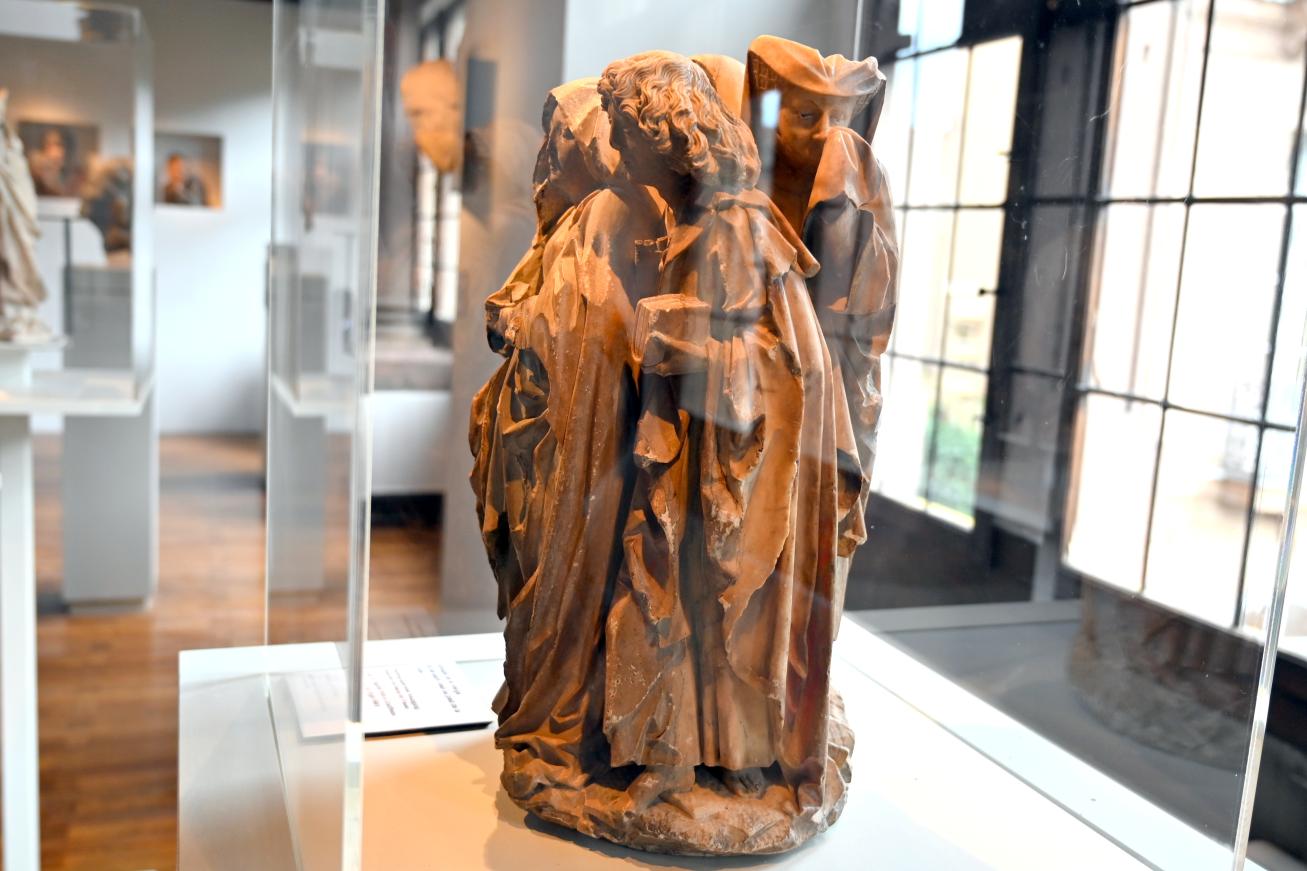 Figurengruppe einer Kreuzigung: Johannes und Maria mit Frauen, Straßburg, Musée de l’Œuvre Notre-Dame (Frauenhausmuseum), um 1470–1480, Bild 4/5