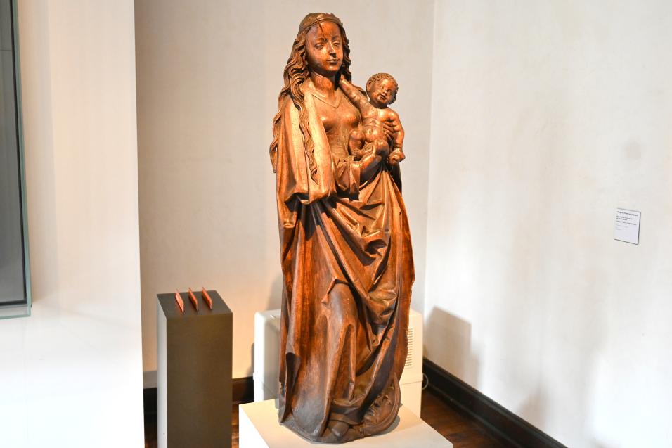 Maria mit Kind auf der Mondsichel, Straßburg, Musée de l’Œuvre Notre-Dame (Frauenhausmuseum), Ende 15. Jhd., Bild 2/4