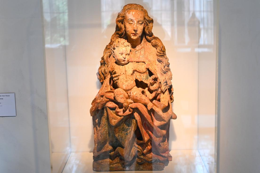 Thronende Maria mit Kind, um 1480