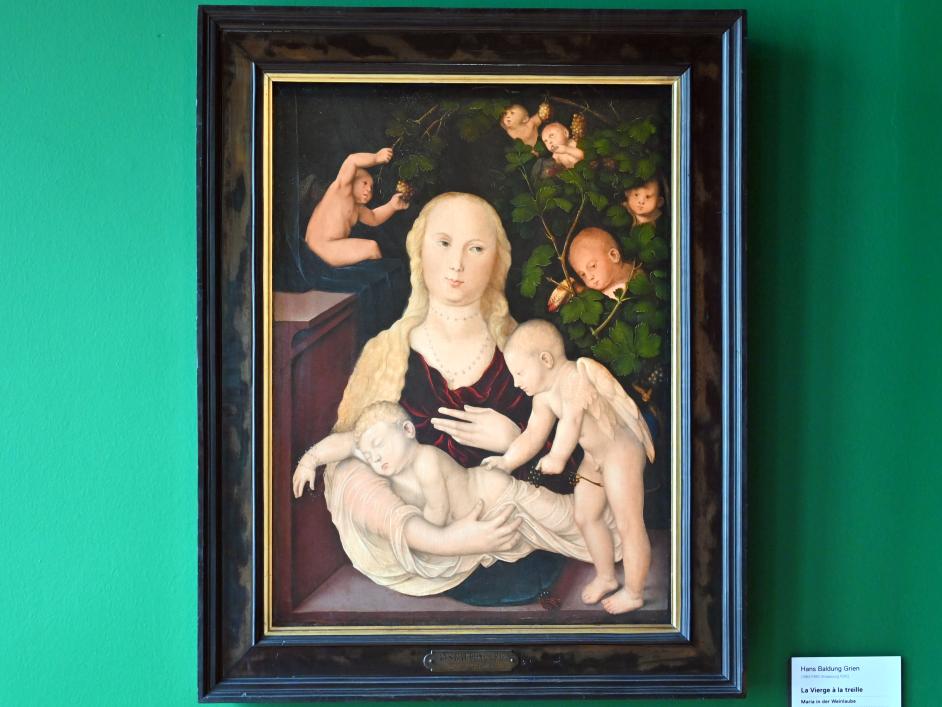 Hans Baldung Grien (1501–1544): Maria in der Weinlaube, 1541–1543