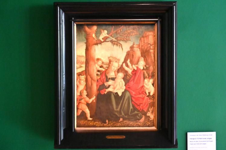 Hans Baldung Grien (Nachahmer) (1515): Maria mit dem Kind und sechs Engelsputten, um 1510–1520