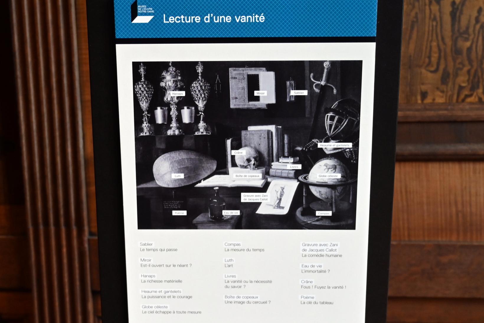 Sebastian Stoskopff (1620–1645), Großes Vanitas-Stillleben, Straßburg, Musée de l’Œuvre Notre-Dame (Frauenhausmuseum), 1641, Bild 4/4