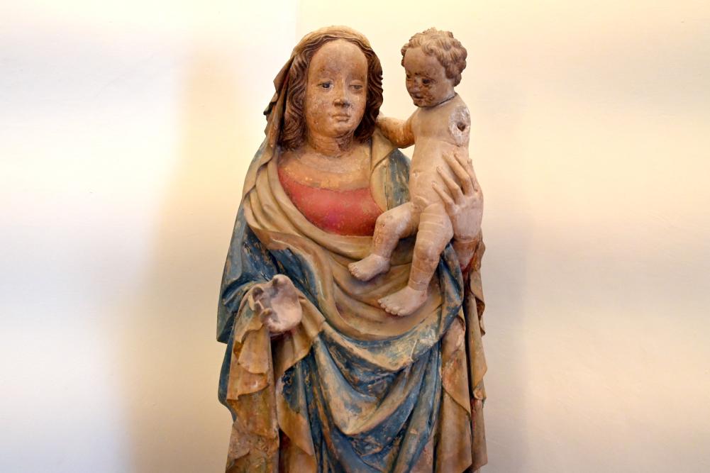 Maria mit Kind, Urbino, Porta Valbona, jetzt Urbino, Galleria Nazionale delle Marche, Saal 6, um 1400–1410, Bild 2/3