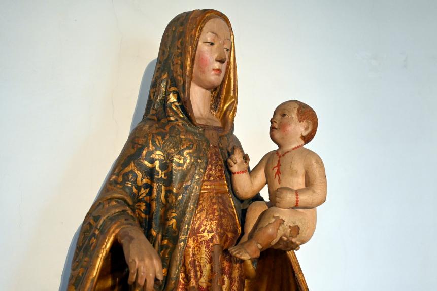 Madonna della Misericordia (Maria der Barmherzigkeit), Urbino, Galleria Nazionale delle Marche, Saal 14, 1480–1490, Bild 2/3