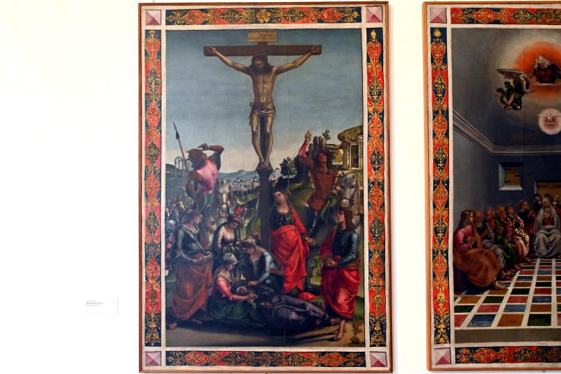 Luca Signorelli (1490–1517), Kreuzigung Christi, Urbino, Chiesa di Santo Spirito, jetzt Urbino, Galleria Nazionale delle Marche, Saal 23, 1494