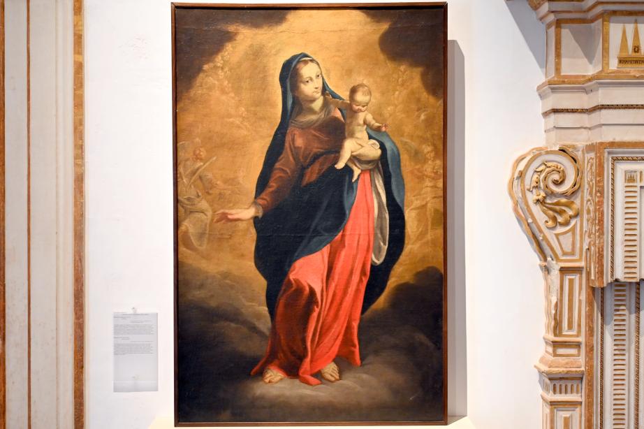 Claudio Ridolfi (1602–1637): Maria mit Kind in der Glorie, um 1625