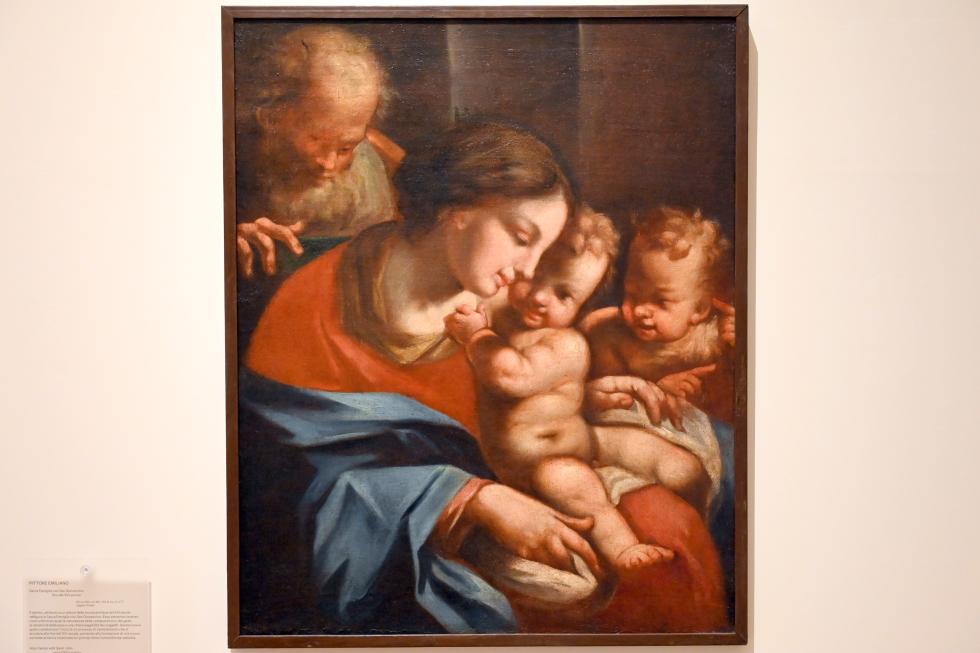 Heilige Familie mit dem Johannesknaben, Urbino, Galleria Nazionale delle Marche, Obergeschoß Saal 9, Ende 16. Jhd.