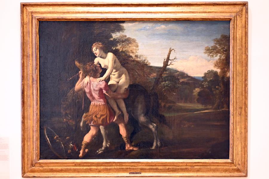 Giovanni Lanfranco (1616–1637), Roger befreit Angelika, Urbino, Galleria Nazionale delle Marche, Obergeschoß Saal 12, um 1616