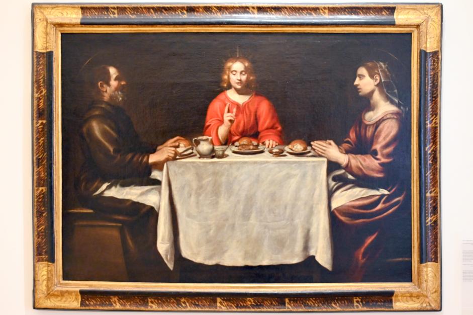 Heilige Familie beim Abendmahl, Urbino, Galleria Nazionale delle Marche, Obergeschoß Saal 12, um 1650
