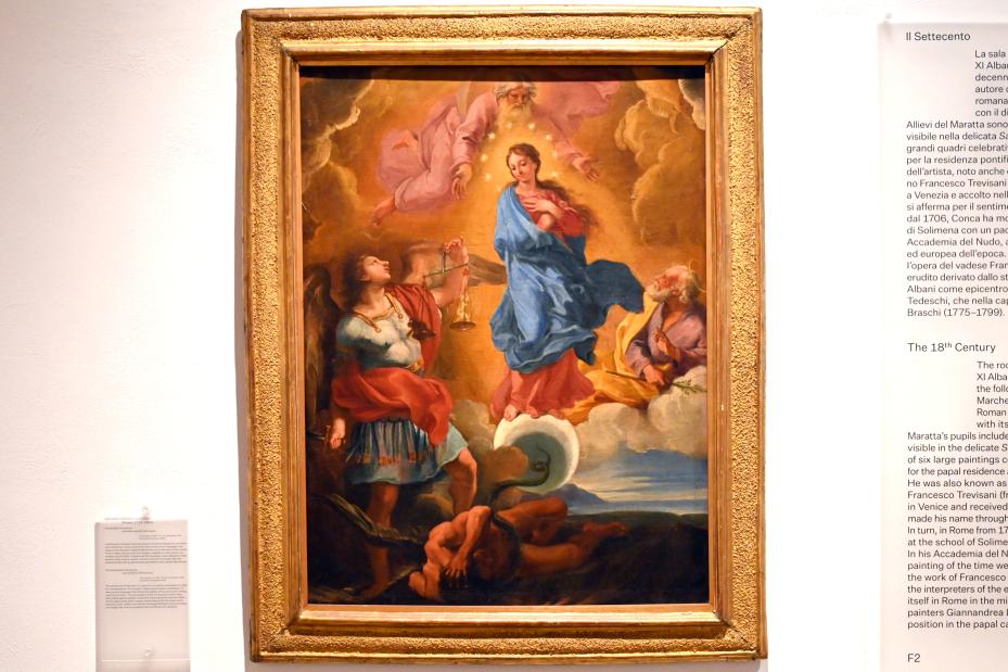 Giovanni Andrea Lazzarini (1768–1775), Maria Immaculata, Urbino, Galleria Nazionale delle Marche, Obergeschoß Saal 15, 2. Hälfte 18. Jhd.
