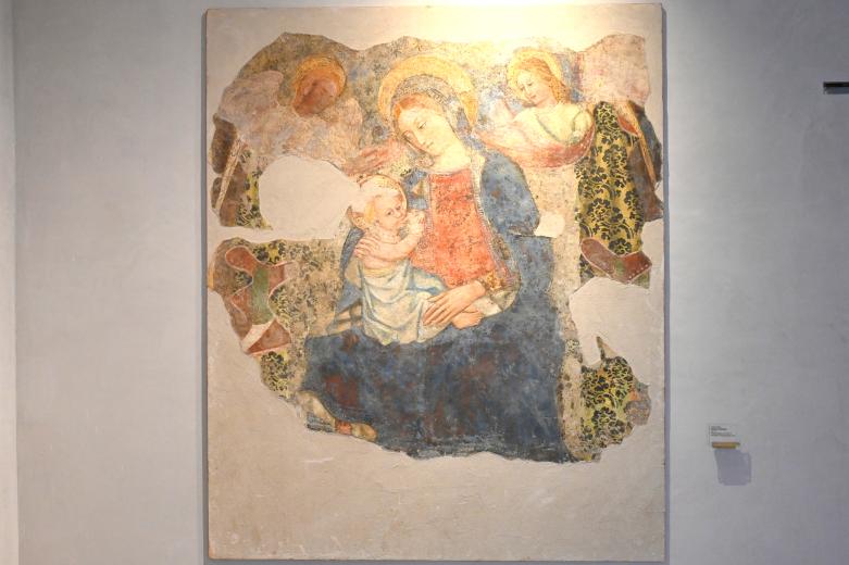 Maria mit Kind, Urbino, Chiesa di Santa Maria degli Angeli, jetzt Urbino, Diözesanmuseum Albani, Saal 4, 15. Jhd.