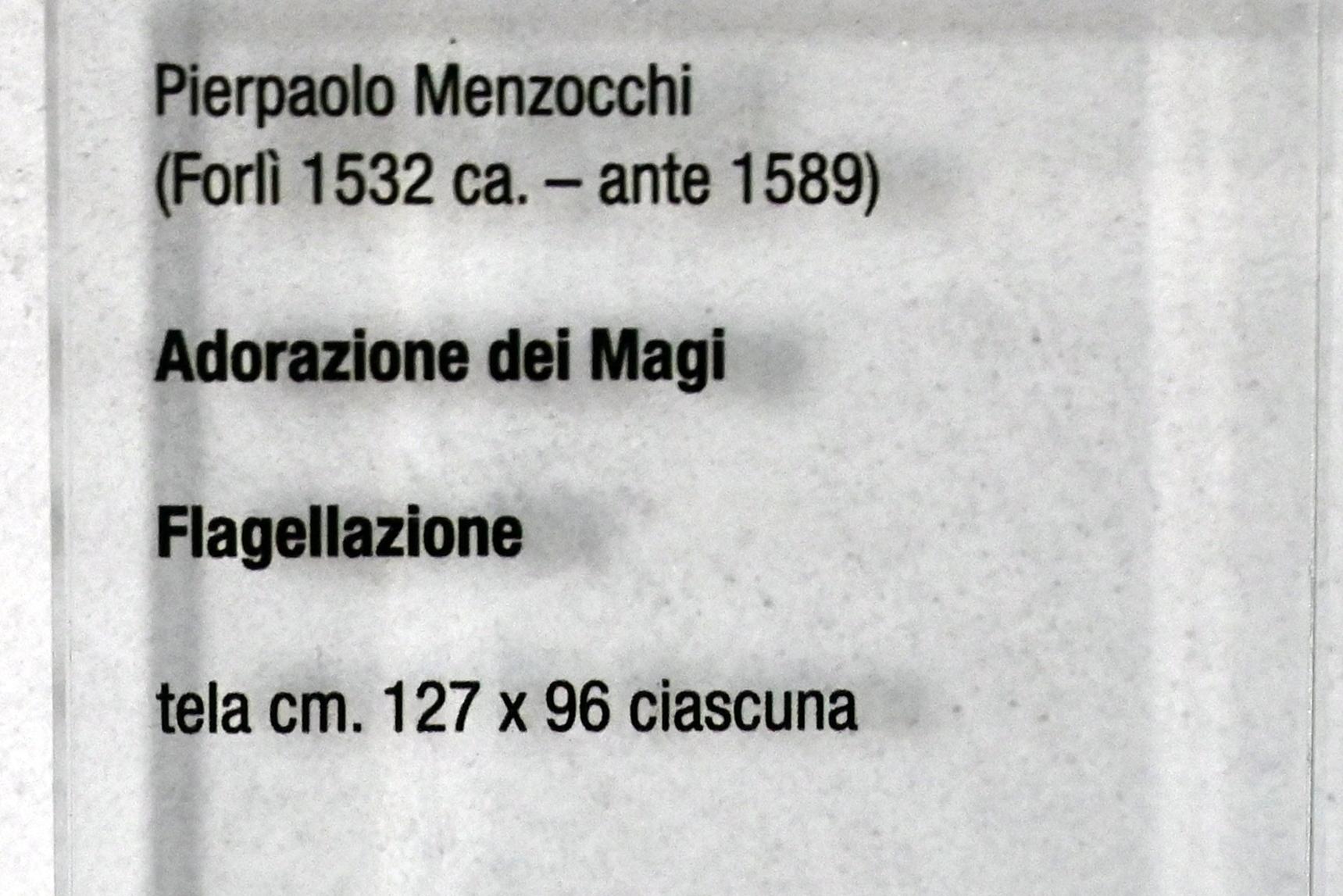 Pier Paolo Menzocchi (Undatiert), Geißelung Christi, Urbino, Diözesanmuseum Albani, Saal 5, Undatiert, Bild 2/2