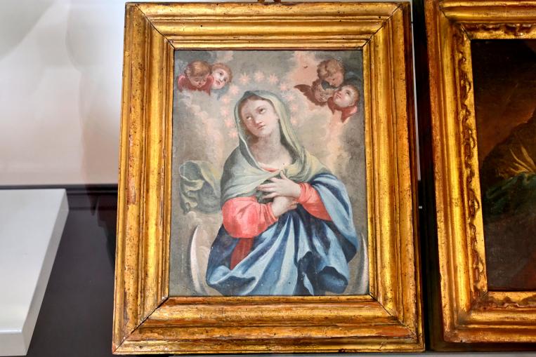 Wundertätige Madonna aus dem Haus Parri, Rimini, Dom (Tempio Malatestiano), jetzt Rimini, Stadtmuseum, Saal 2, Ende 18. Jhd.