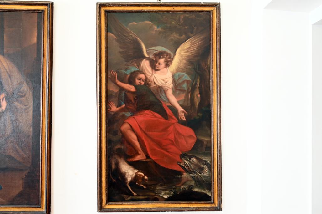 Giuseppe Soleri Brancaleoni (Undatiert), Tobias und der Engel, Rimini, Stadtmuseum, Saal 2, Undatiert
