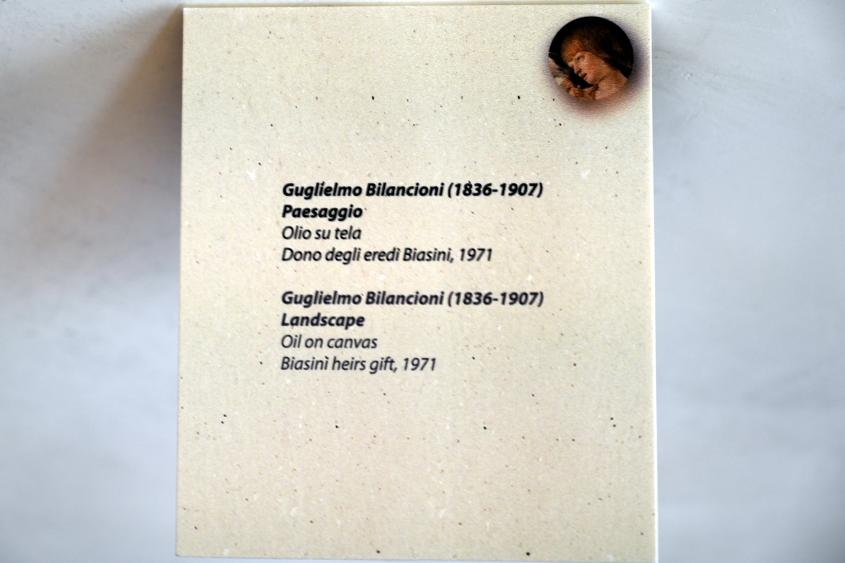 Guglielmo Bilancioni
 (1869–1873), Landschaft, Rimini, Stadtmuseum, Saal 6, Undatiert, Bild 2/2