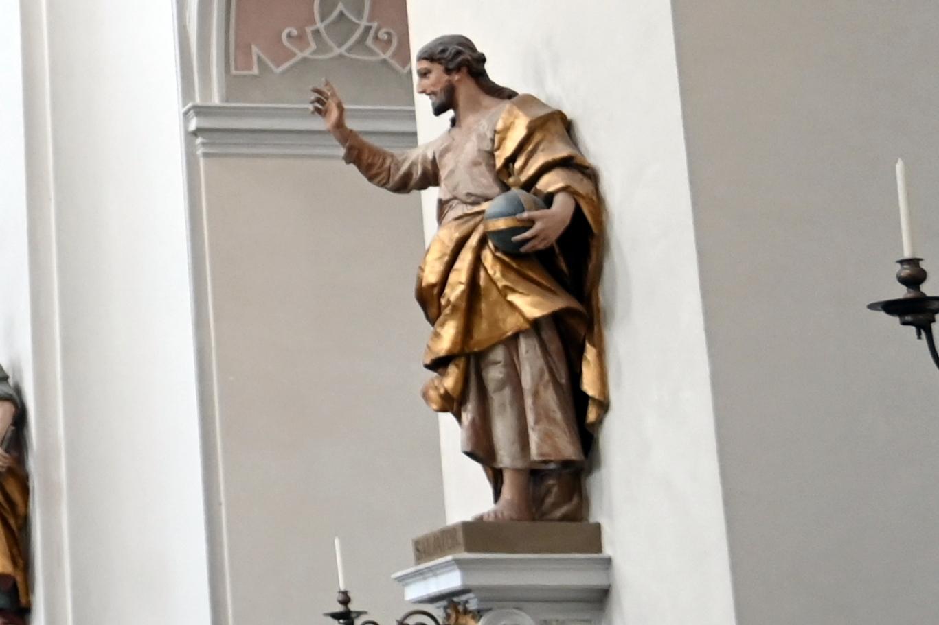 Diego Francesco Carlone (1718–1740), Christus als Erlöser, Ellwangen, ehem. Benediktiner-Stiftskirche, heute Basilika St. Vitus, 1740–1741
