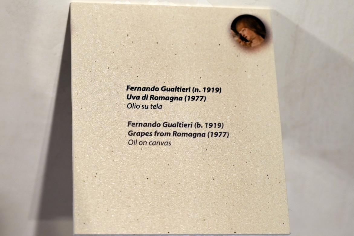 Fernando Gualtieri (1958–2003), Trauben der Romagna, Rimini, Stadtmuseum, Saal 9, 1977, Bild 2/2