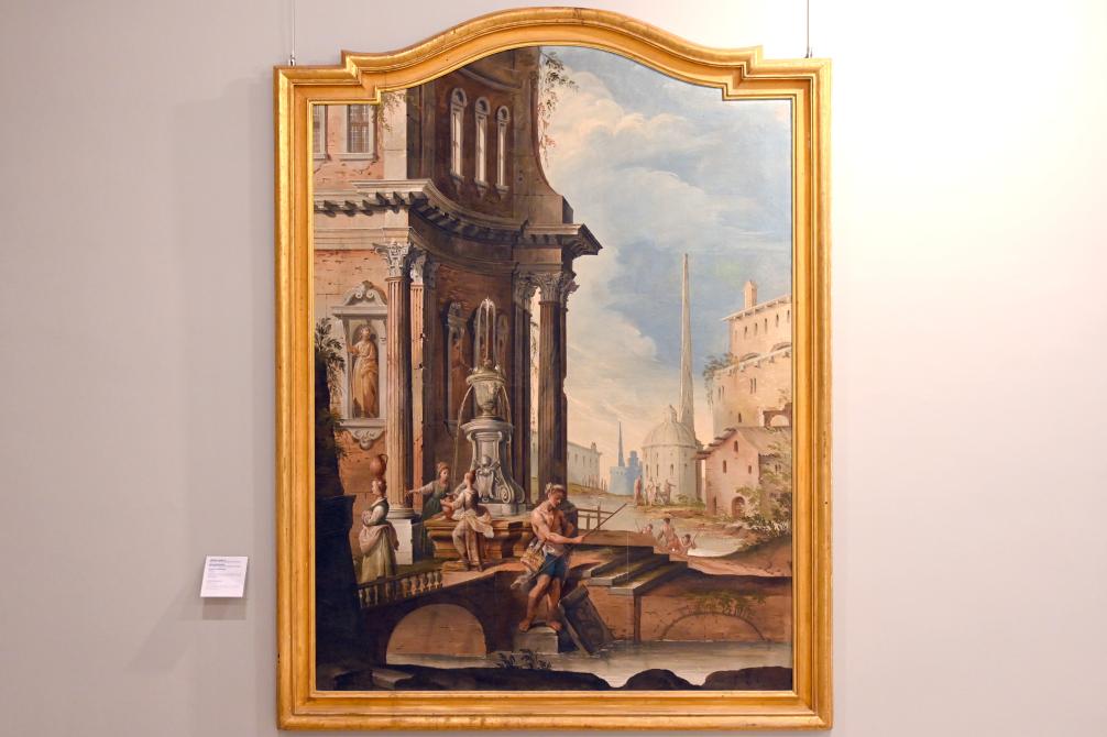 Nicola Bertucci (l'Anconitano) (1749–1750), Architektonische Perspektiven, Ancona, Pinacoteca civica Francesco Podesti, Saal 3, 1740–1758, Bild 1/2