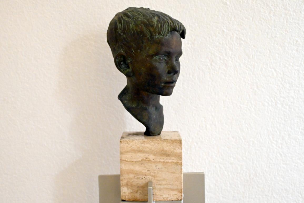 Mentore Maltoni (1920–1934), Kopf eines Knaben, Ancona, Pinacoteca civica Francesco Podesti, Treppenhaus, 1920, Bild 3/3