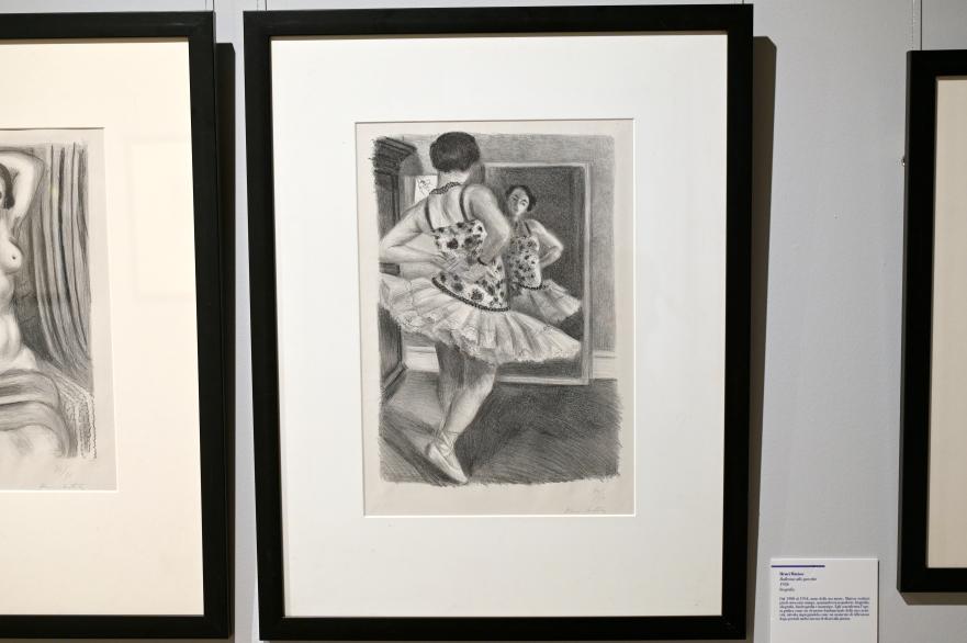 Henri Matisse (1898–1953), Tänzerin am Spiegel, Ancona, Pinacoteca civica Francesco Podesti, 2. Obergeschoss Saal 1, 1926, Bild 1/3