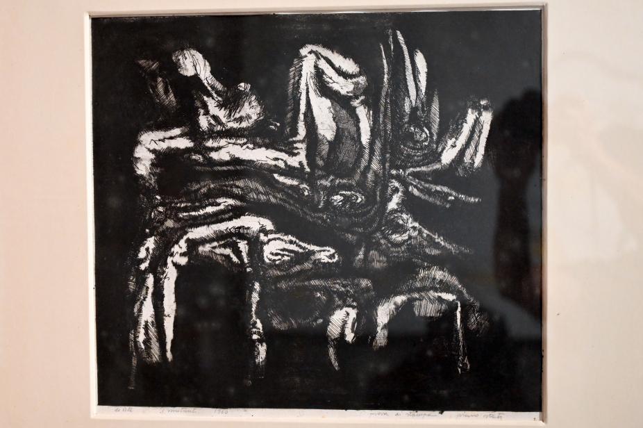 Luciano De Vita (1960), Die Mutanten, Ancona, Pinacoteca civica Francesco Podesti, Zwischenetage Saal 1, 1960, Bild 2/3