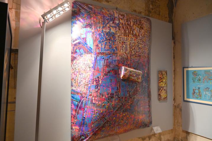Mario Sasso (2008), Die große Kreuzung, Jesi, Städtische Kunstgalerie, Obergeschoss Saal 5, 2008, Bild 2/3