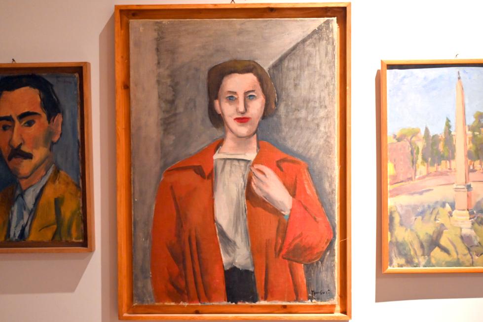 Orfeo Tamburi (1932–1968), Porträt von Silvia, Jesi, Städtische Kunstgalerie, Obergeschoss Saal 6, 1943