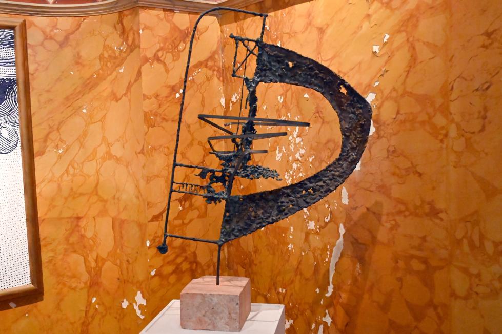 Edgardo Mannucci (1969–1972), Idee Nr. 4, Jesi, Städtische Kunstgalerie, Obergeschoss Saal 7, 1969