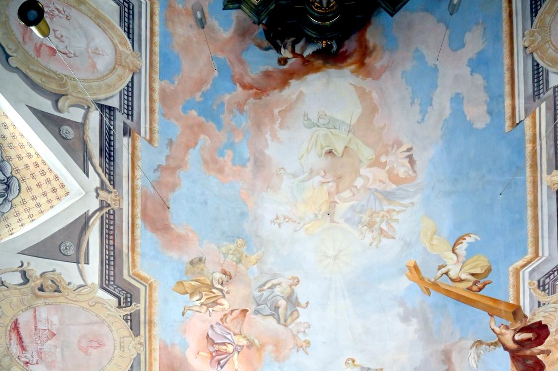 Matthias Schiffer (1771–1815), Langhausfresko Himmelfahrt Mariens, Mariaort, Wallfahrtskirche Unsere Liebe Frau, um 1774, Bild 2/4