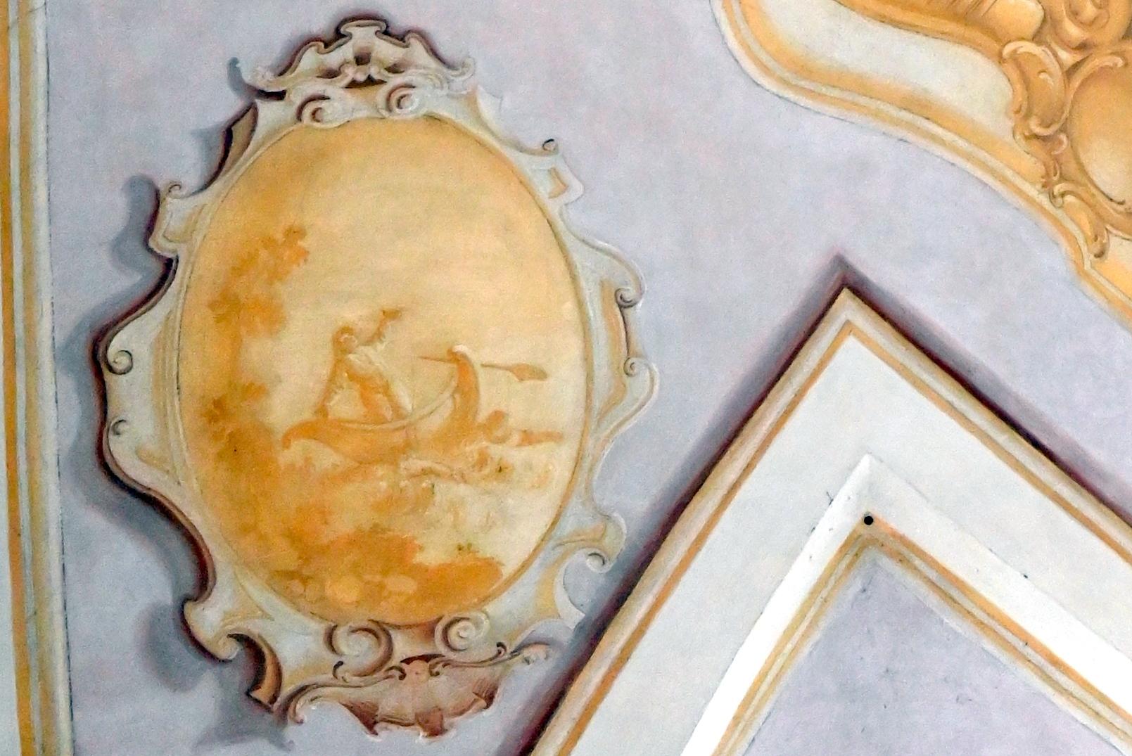 Matthias Schiffer (1771–1815), Sechs Grisaille zur Legende der Wallfahrtsentstehung, Mariaort, Wallfahrtskirche Unsere Liebe Frau, um 1774, Bild 5/6