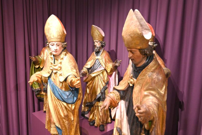 Philipp Vogl (Umkreis) (1668), Fünf heilige Bischöfe, Erding, Museum Erding, Kirchenkunst, Ende 17. Jhd., Bild 4/8