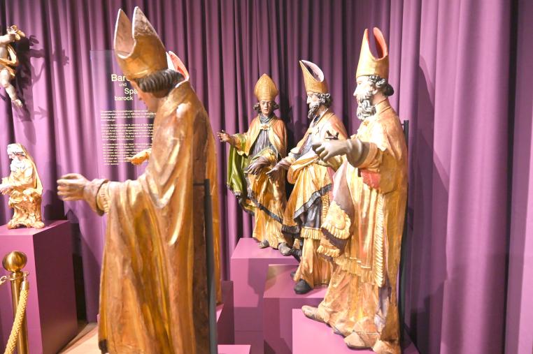 Philipp Vogl (Umkreis) (1668), Fünf heilige Bischöfe, Erding, Museum Erding, Kirchenkunst, Ende 17. Jhd., Bild 5/8