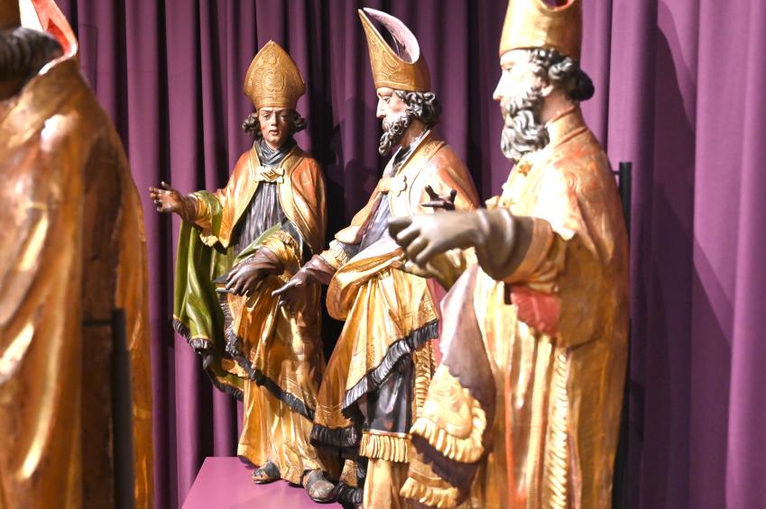 Philipp Vogl (Umkreis) (1668), Fünf heilige Bischöfe, Erding, Museum Erding, Kirchenkunst, Ende 17. Jhd., Bild 6/8