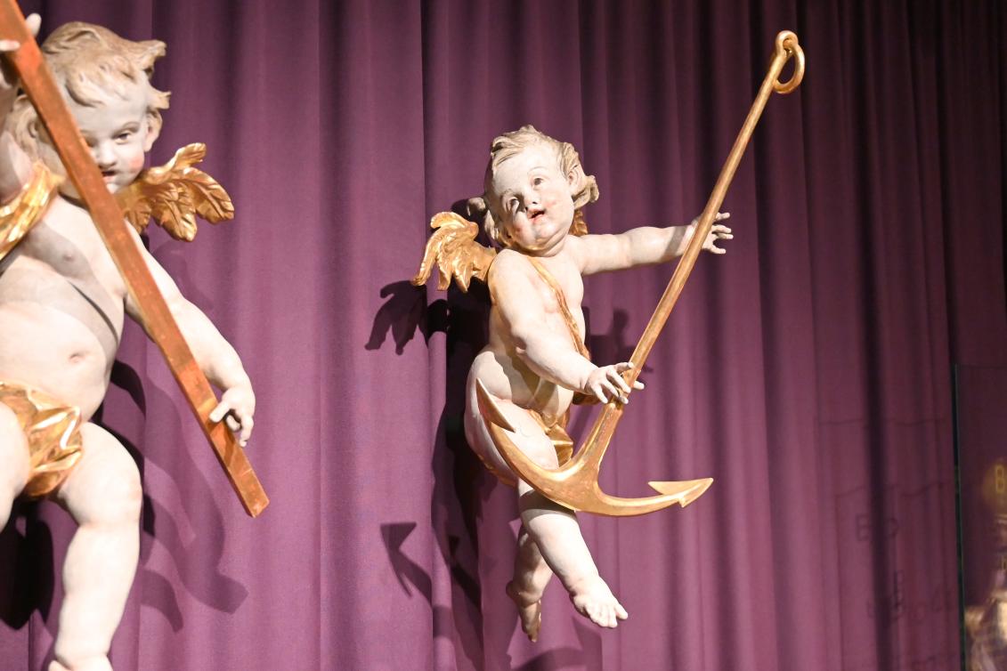 Christian Jorhan der Ältere (Umkreis) (1765), Zwei Putti, Erding, ehem. Josefi-Anstalt, jetzt Erding, Museum Erding, Kirchenkunst, 1760–1770, Bild 4/6