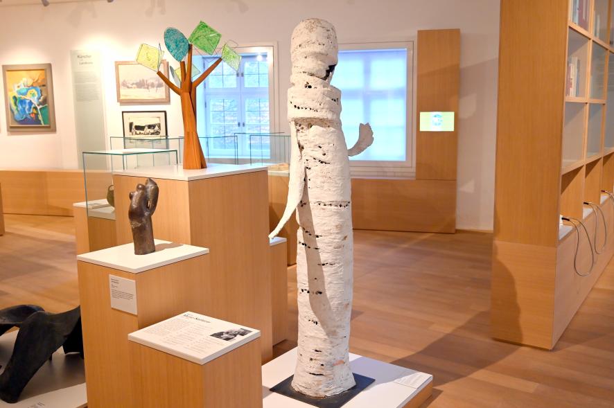 Maria Munz-Natterer (1970–1988), Im Tanz, Erding, Museum Erding, Erdinger Künstler, 1988, Bild 2/3