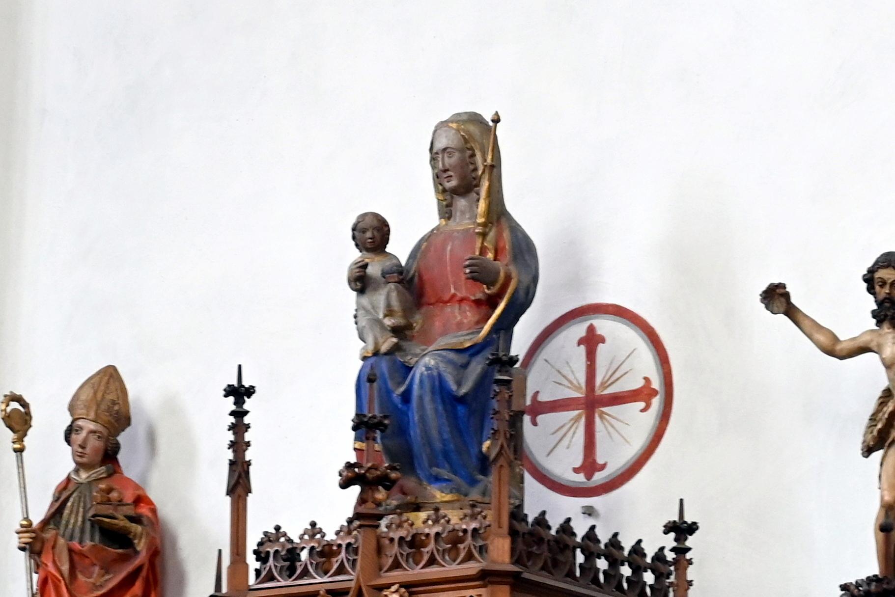 Thronende Madonna mit Kind, Klausen, Pfarrkirche St. Andreas, Undatiert