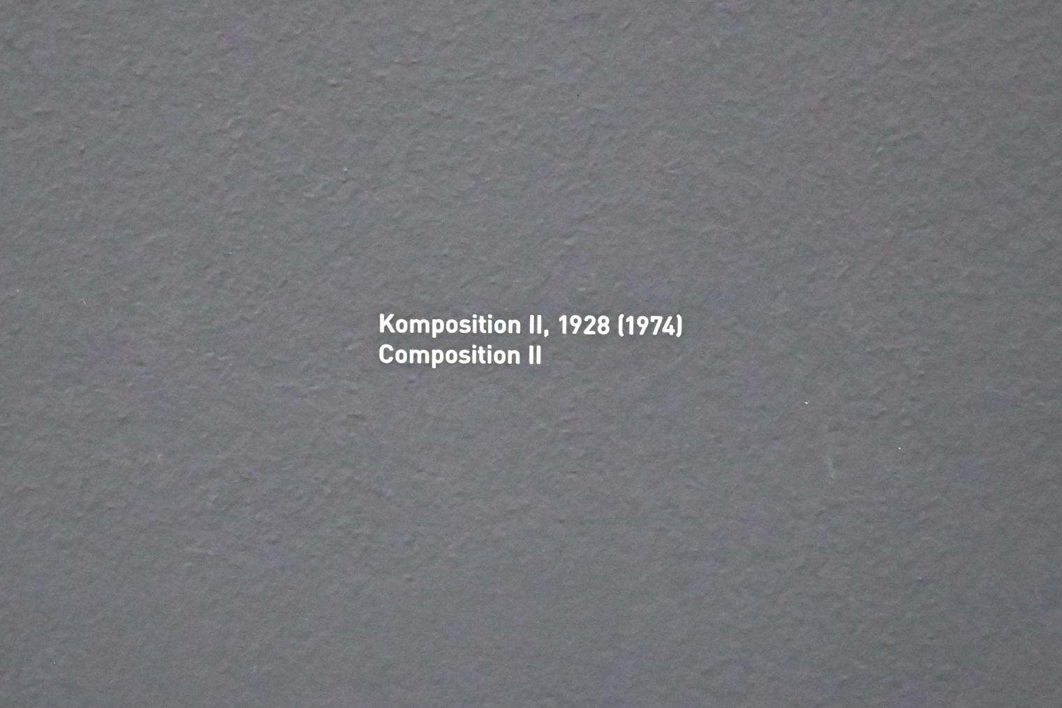 Florence Henri (1928–1932), Komposition II, München, Pinakothek der Moderne, Saal 30 2022, 1928, Bild 2/3