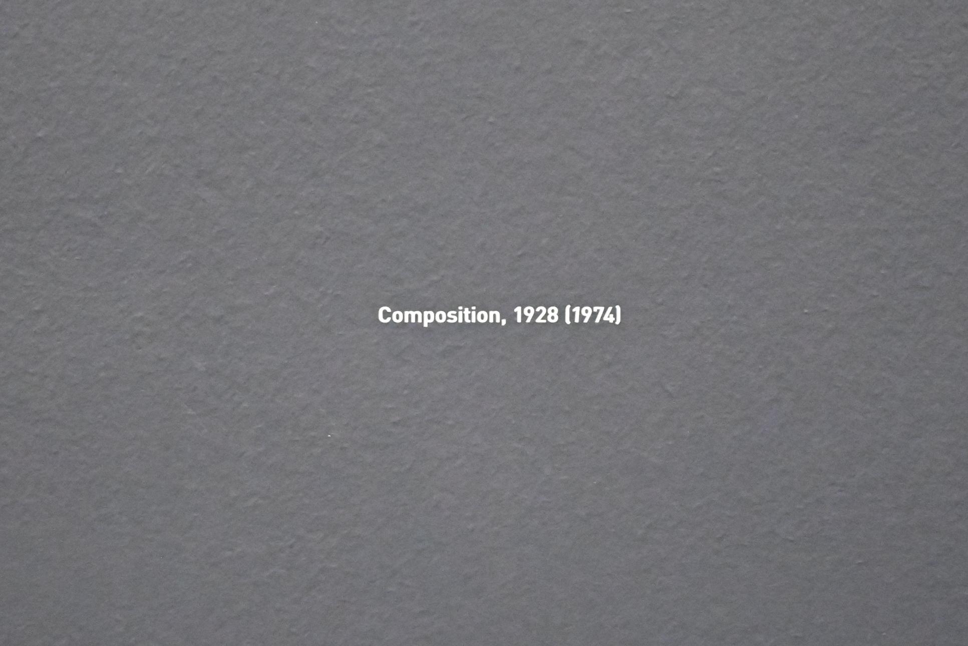 Florence Henri (1928–1932), Komposition, München, Pinakothek der Moderne, Saal 30 2022, 1928, Bild 2/3