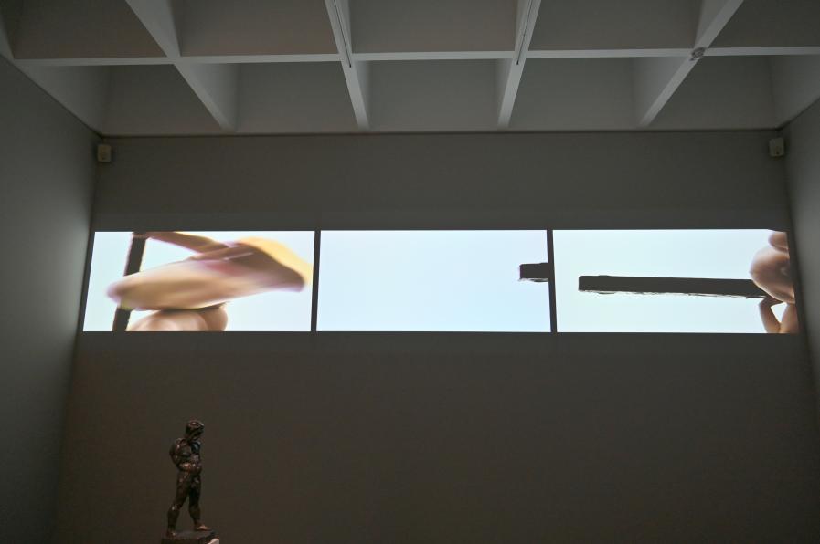 Thomas Steffl (2009), Nacktes Volk (Naked Nation), München, Pinakothek der Moderne, Saal 13 2022, 2009