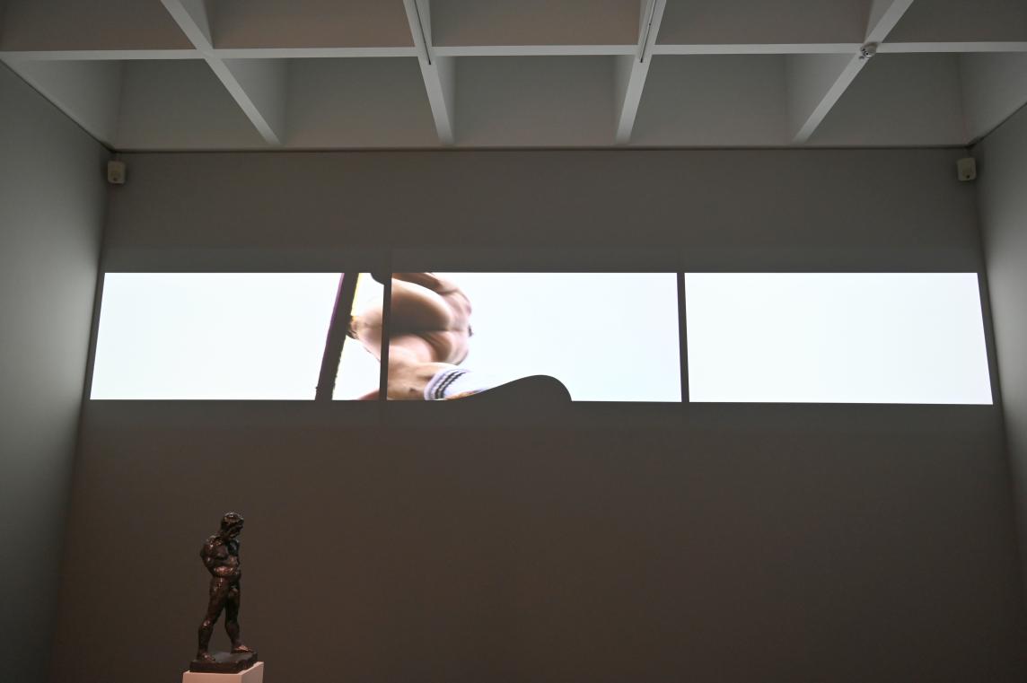 Thomas Steffl (2009), Nacktes Volk (Naked Nation), München, Pinakothek der Moderne, Saal 13 2022, 2009, Bild 2/3
