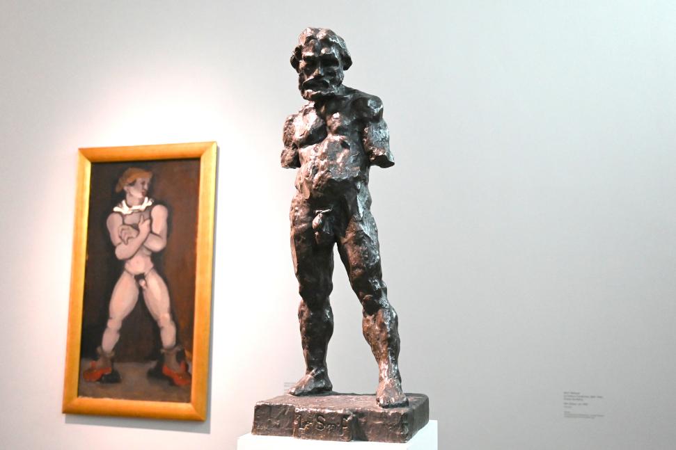 Henri Matisse (1898–1953), Der Sklave, München, Pinakothek der Moderne, Saal 13 2022, um 1905, Bild 3/6