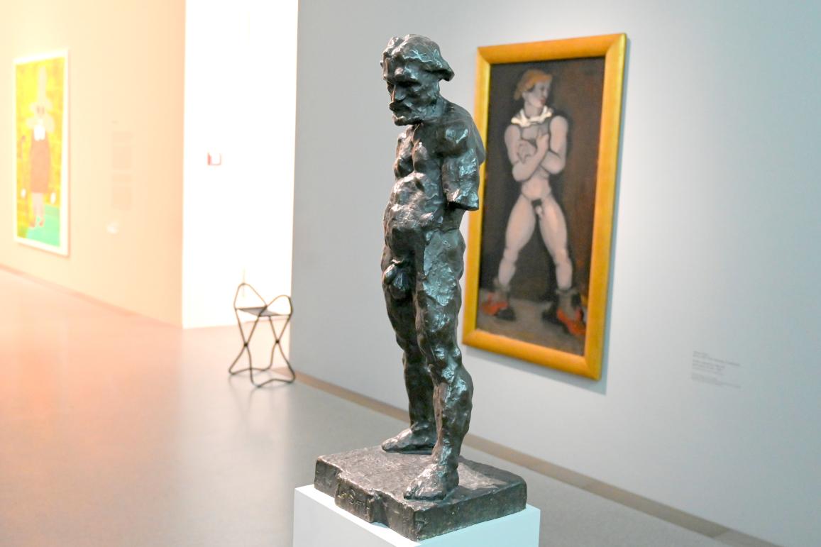 Henri Matisse (1898–1953), Der Sklave, München, Pinakothek der Moderne, Saal 13 2022, um 1905, Bild 5/6