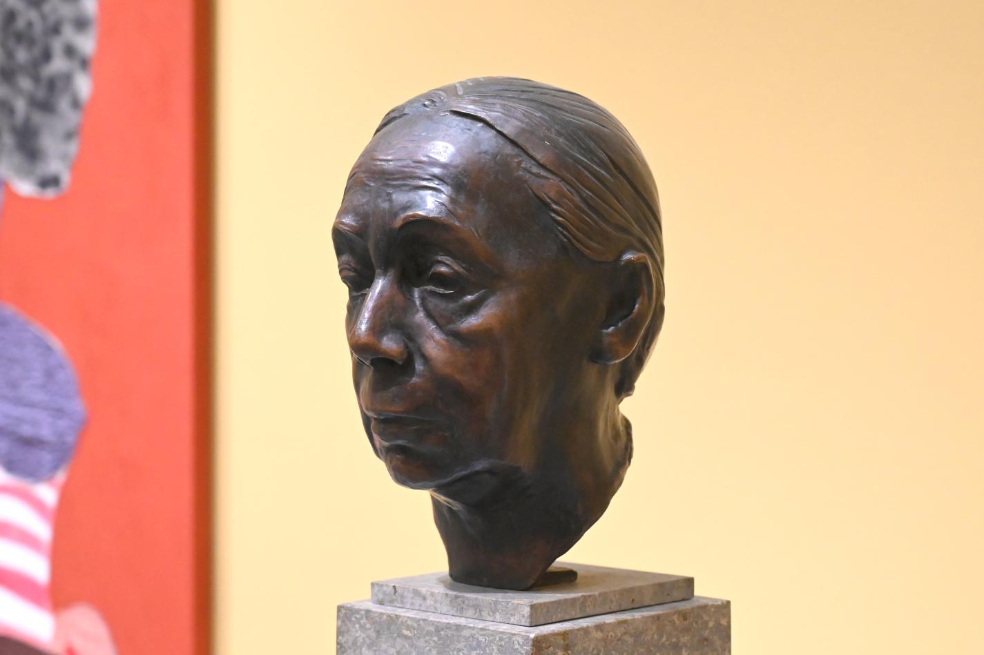 Käthe Kollwitz (1901–1939), Selbstporträt, München, Pinakothek der Moderne, Saal 12 2022, 1926, Bild 3/4