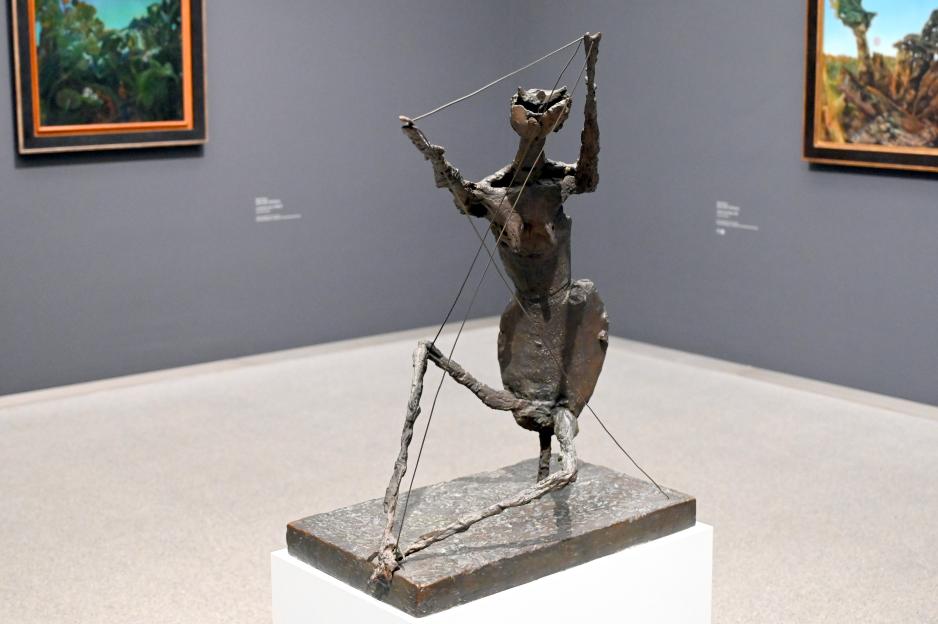 Germaine Richier (1930–1959), Die Ameise (La Fourmie), München, Pinakothek der Moderne, Saal 7 2022, 1953, Bild 2/7