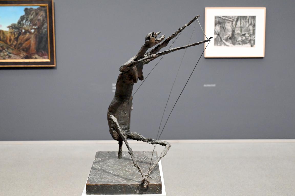 Germaine Richier (1930–1959), Die Ameise (La Fourmie), München, Pinakothek der Moderne, Saal 7 2022, 1953, Bild 4/7