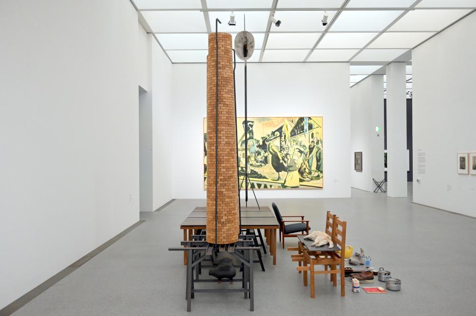 Mark Manders (2000), Stille Fabrik (Silent Factory), München, Pinakothek der Moderne, Saal 9 2022, 2000, Bild 3/7