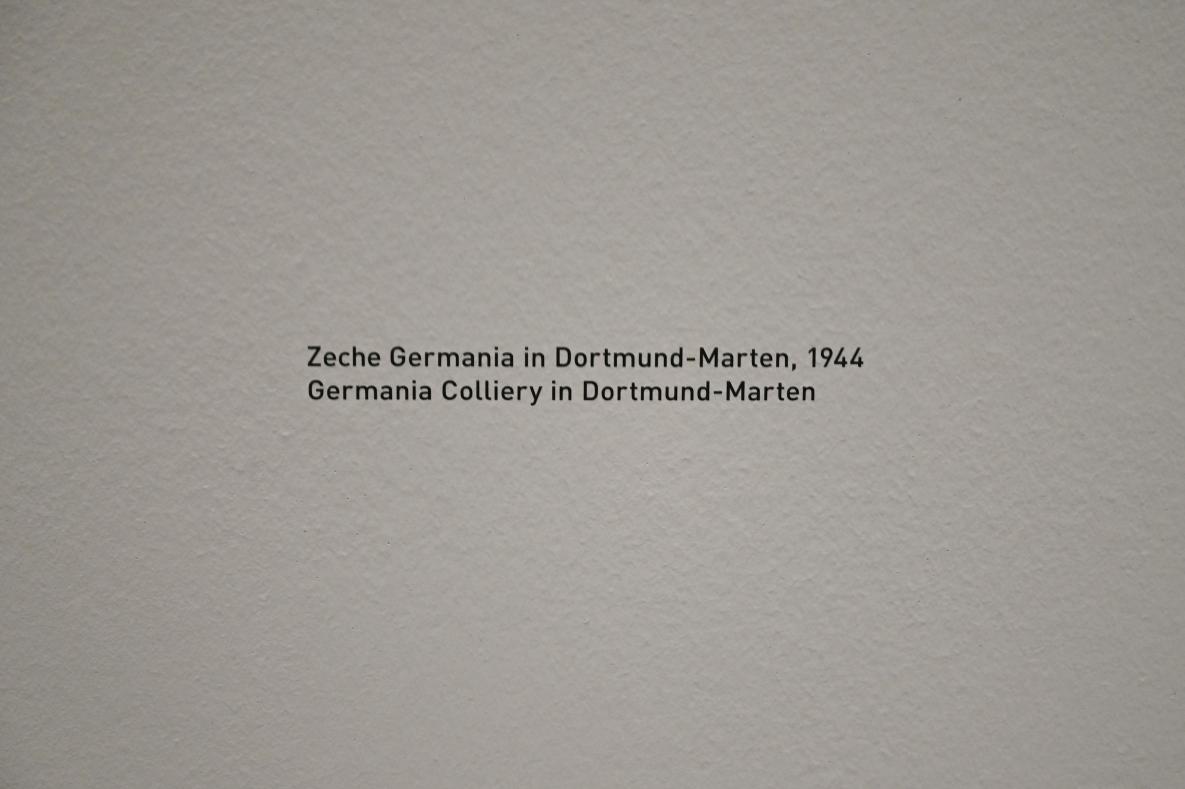 Albert Renger-Patzsch (1925–1959), Zeche Germania in Dortmund-Marten, München, Pinakothek der Moderne, Saal 9 2022, 1944, Bild 2/4