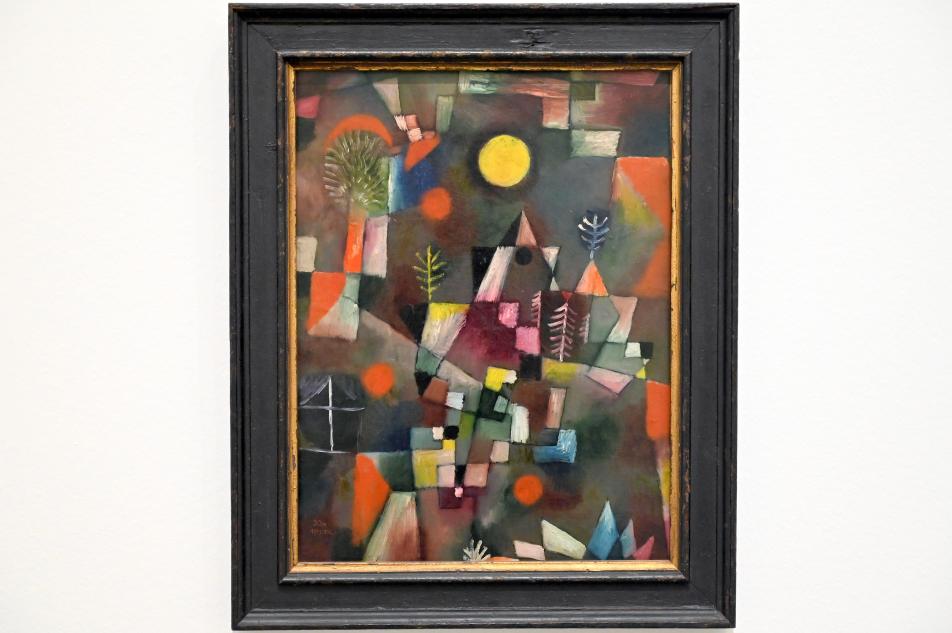 Paul Klee (1904–1940), Der Vollmond, München, Pinakothek der Moderne, Saal 15 2022, 1919, Bild 1/2